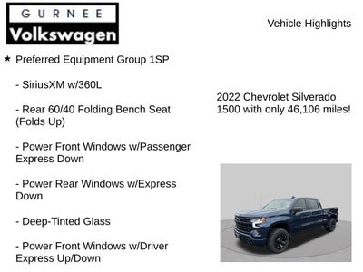 2022 Chevrolet Silverado 1500 RST