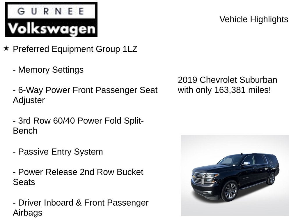 2019 Chevrolet Suburban Premier