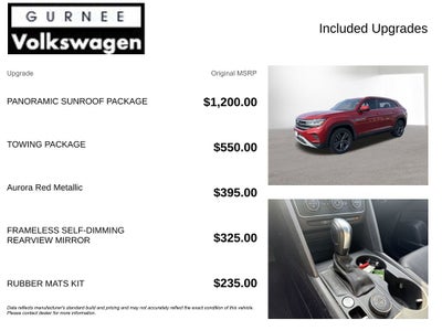 2020 Volkswagen Atlas Cross Sport 3.6L V6 SE w/Technology 4Motion