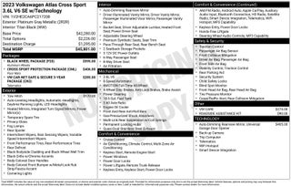 2023 Volkswagen Atlas Cross Sport 3.6L V6 SE w/Technology