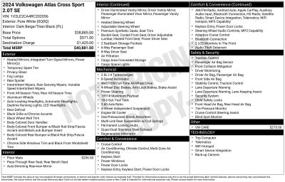 2024 Volkswagen Atlas Cross Sport 2.0T SE