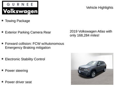 2019 Volkswagen Atlas 3.6L V6 SE 4Motion