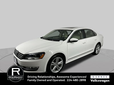 2012 Volkswagen Passat TDI SE w/Sunroof/Nav