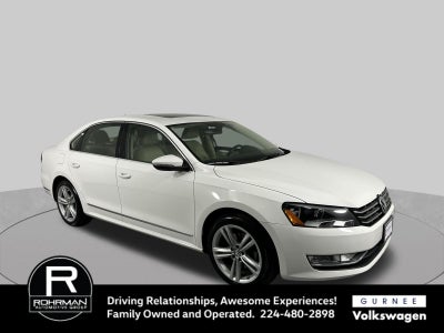 2012 Volkswagen Passat TDI SE w/Sunroof/Nav