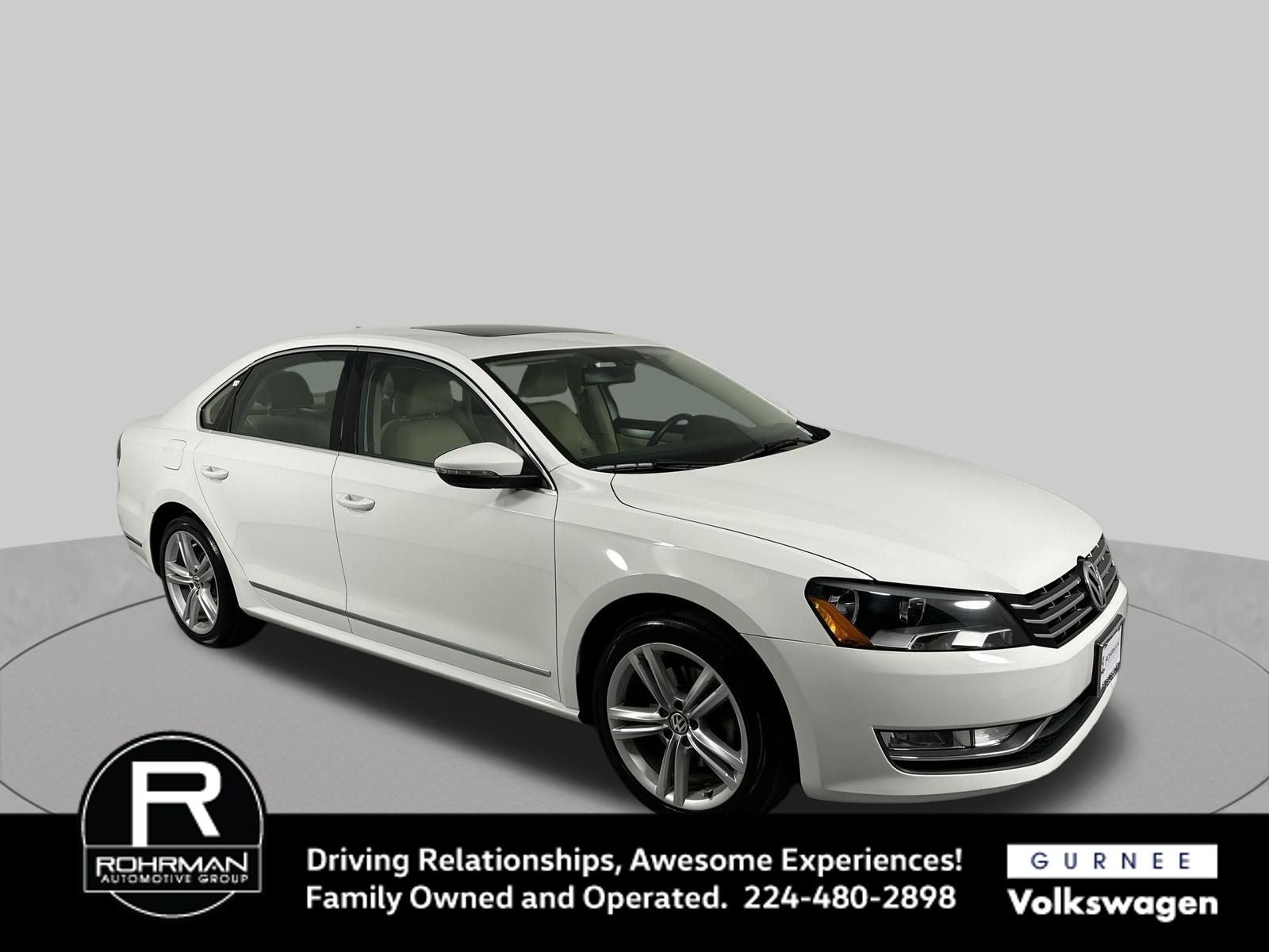 2012 Volkswagen Passat TDI SE w/Sunroof/Nav