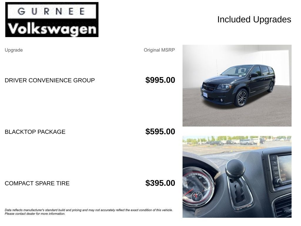 2017 Dodge Grand Caravan SXT