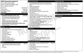2005 Chevrolet Impala LS