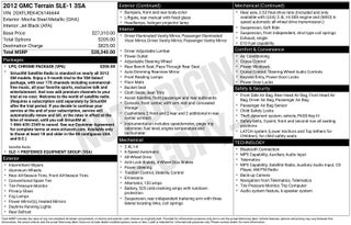 2012 GMC Terrain SLE-1