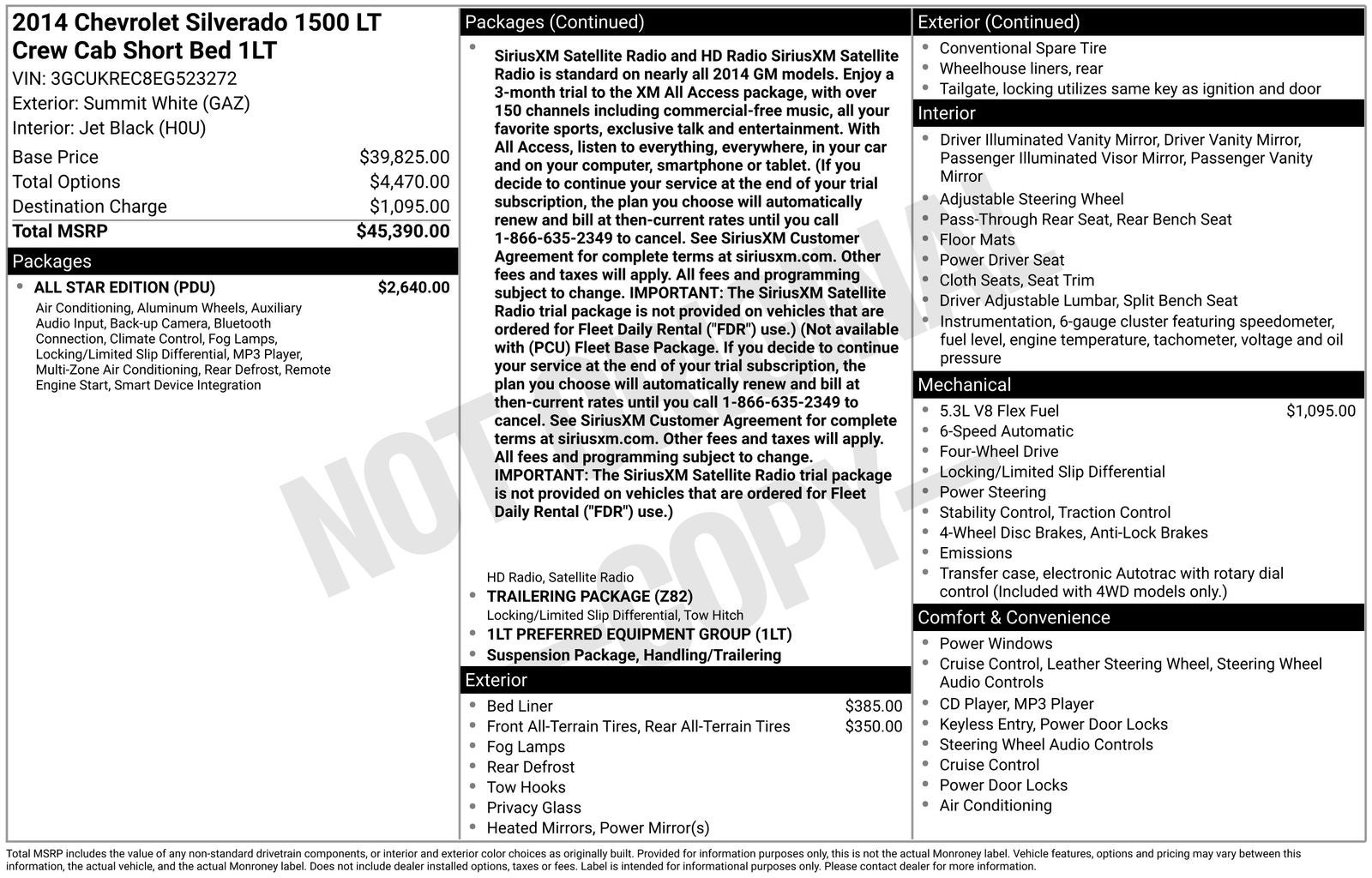 2014 Chevrolet Silverado 1500 LT LT1