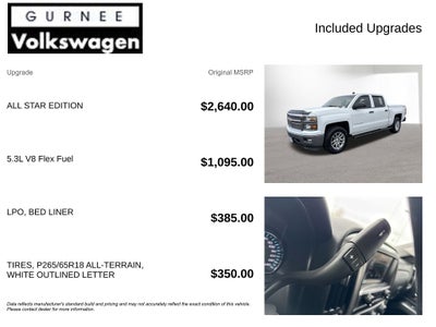 2014 Chevrolet Silverado 1500 LT LT1