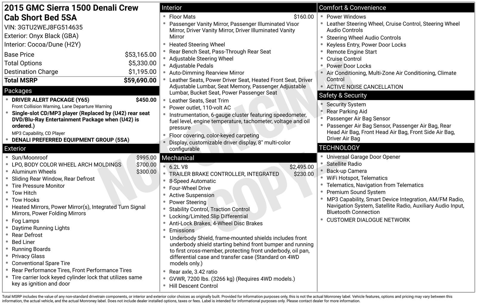 2015 GMC Sierra 1500 Denali