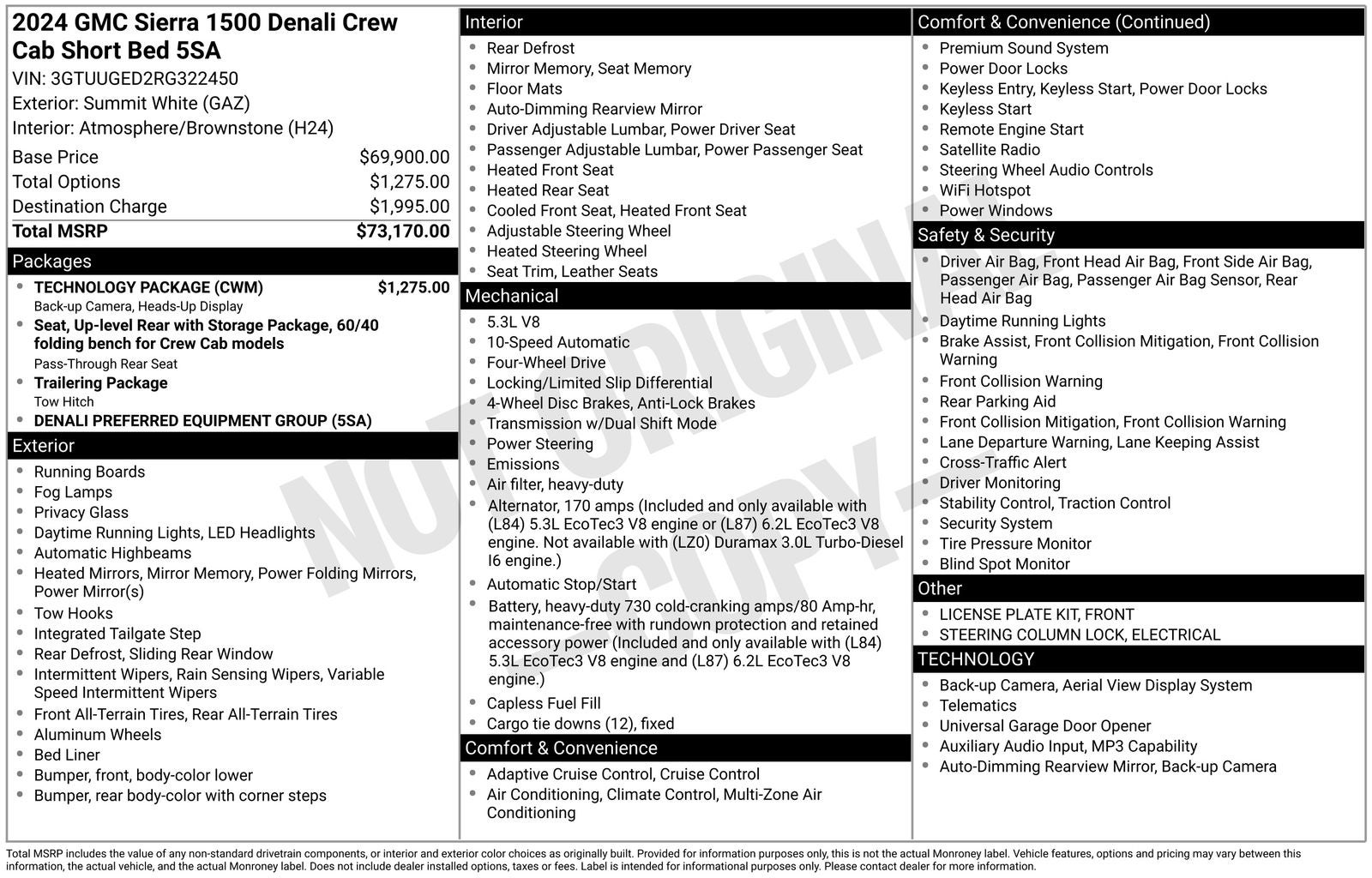 2024 GMC Sierra 4WD Crew Cab Short Box Denali's photo