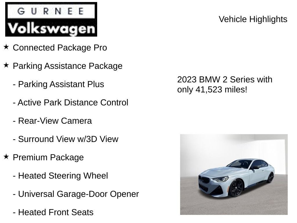 2023 BMW 2 Series M240i