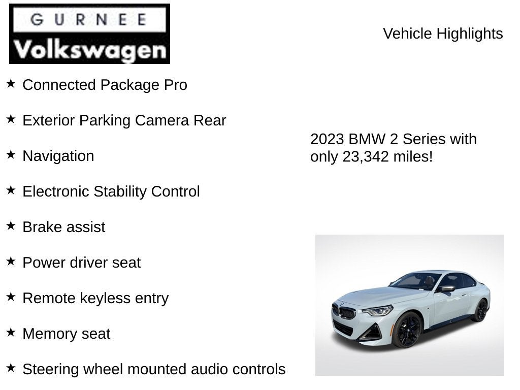 2023 BMW 2 Series M240i xDrive