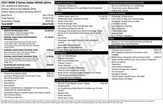 2021 BMW 3 Series M340i xDrive