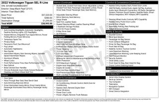 2022 Volkswagen Tiguan 2.0T SEL R-Line