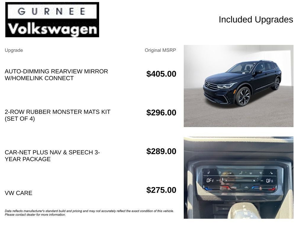 2024 Volkswagen Tiguan 2.0T SEL R-Line