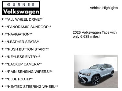 2025 Volkswagen Taos 1.5T SEL