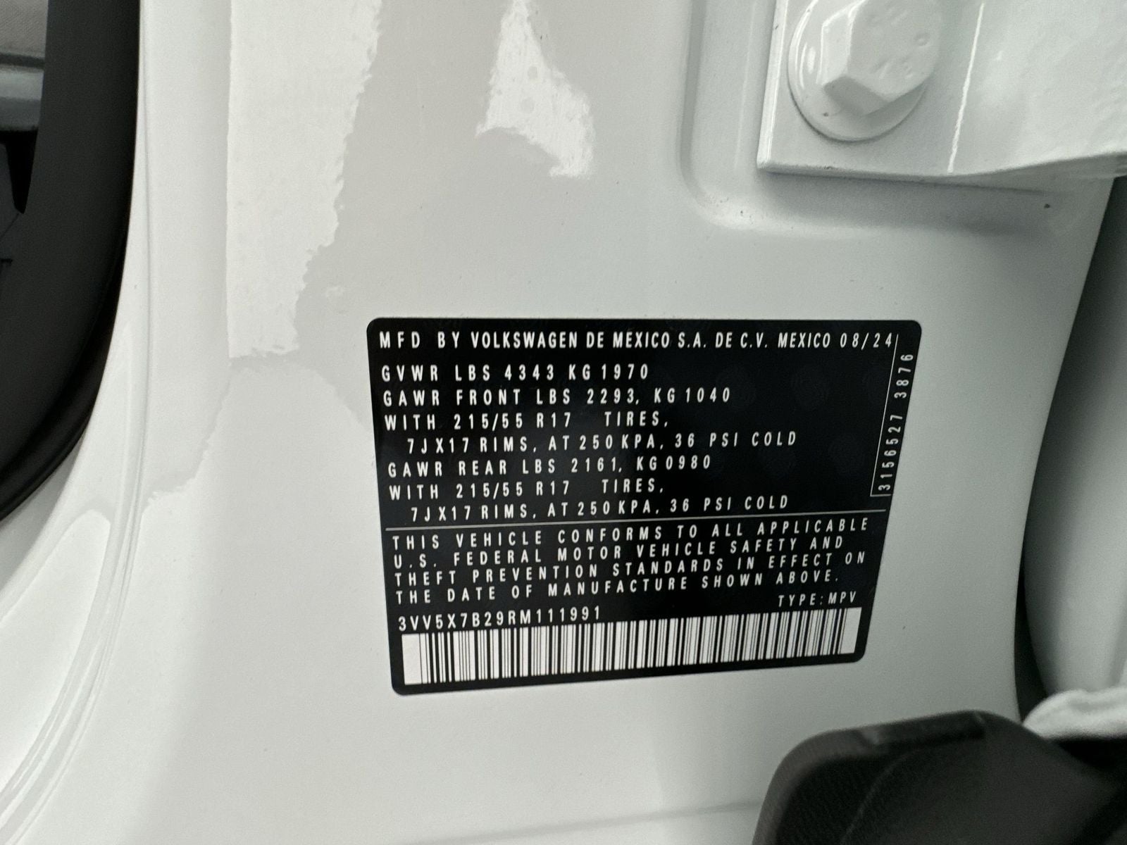 2024 Volkswagen Taos 1.5T S