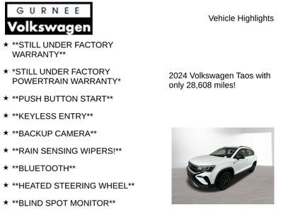 2024 Volkswagen Taos 1.5T S