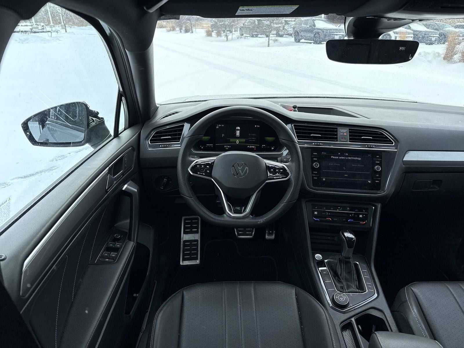 2023 Volkswagen Tiguan 2.0T SE R-Line Black