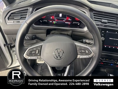 2023 Volkswagen Tiguan 2.0T SE R-Line Black
