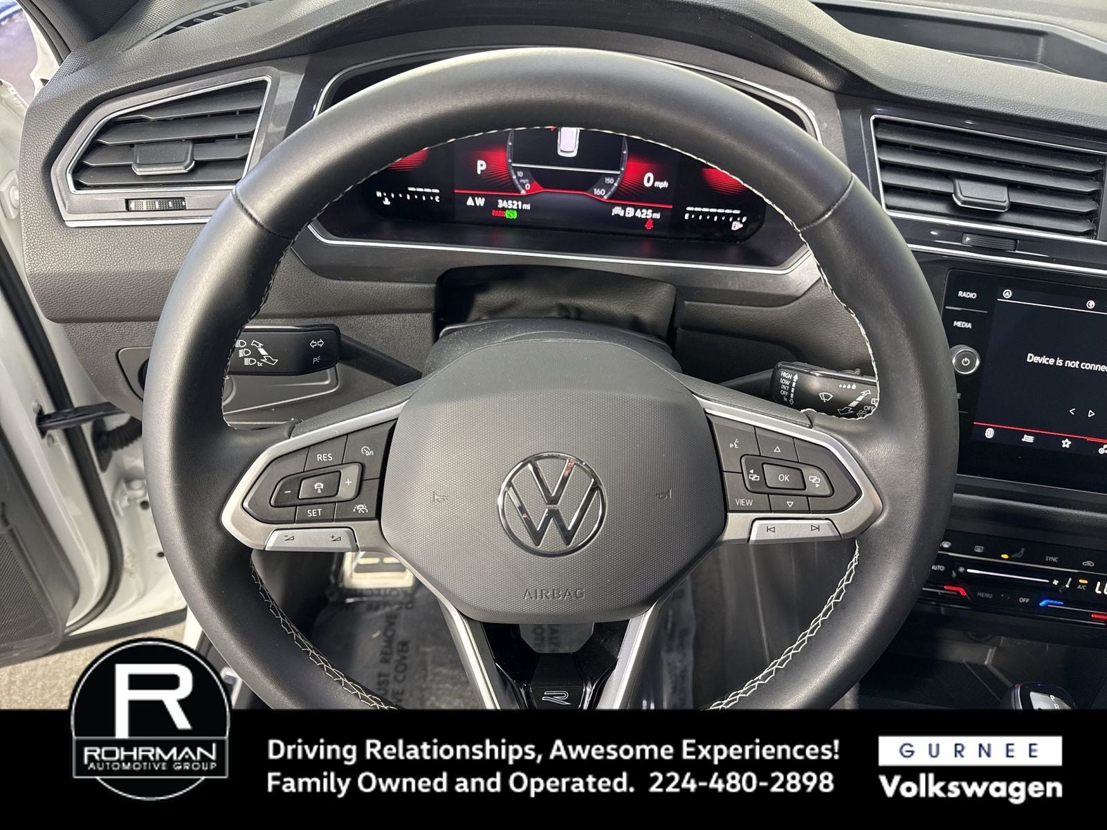 2023 Volkswagen Tiguan 2.0T SE R-Line Black