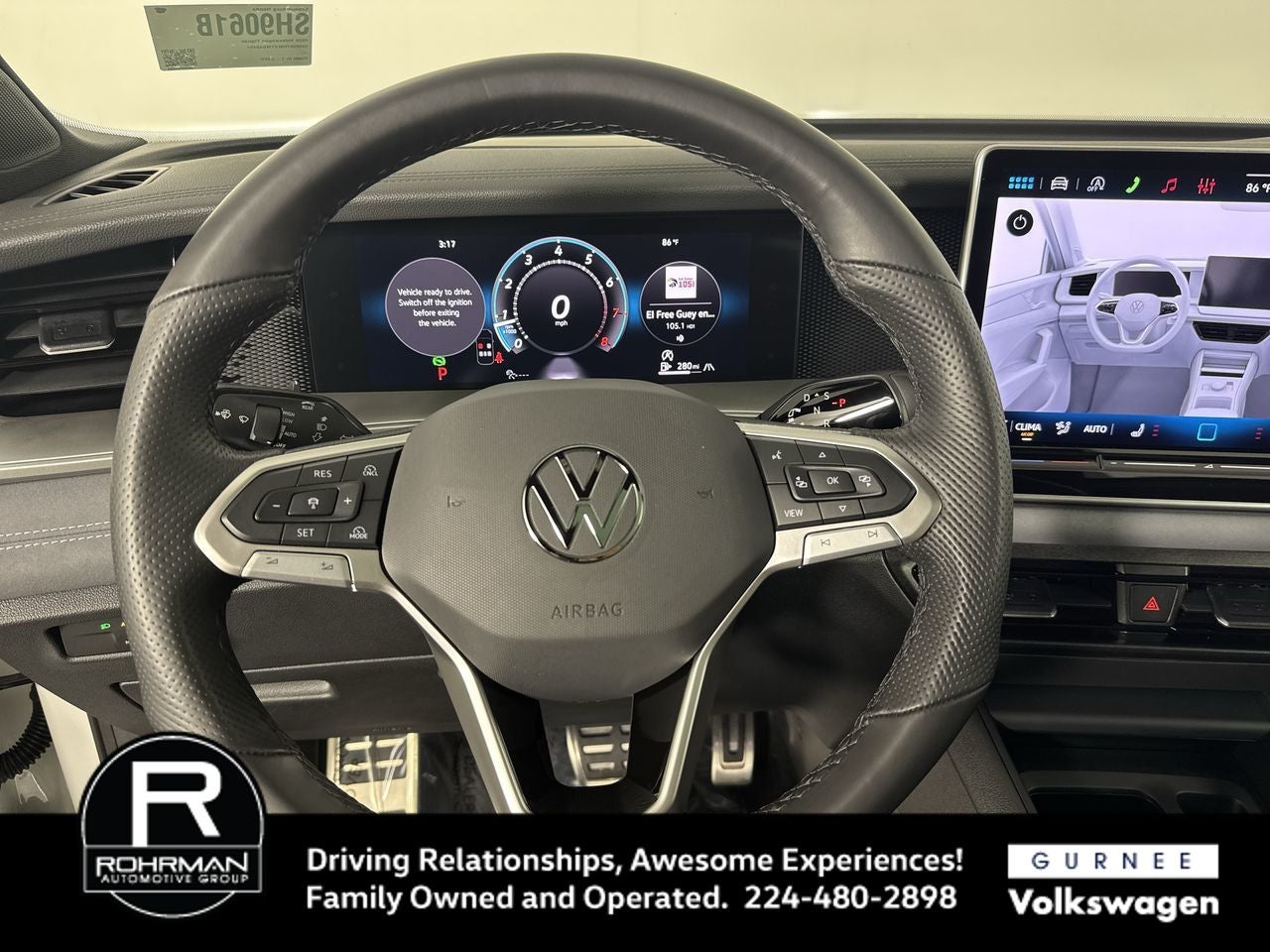 2026 Volkswagen Tiguan 2.0T SE R-Line Black