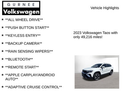 2023 Volkswagen Taos 1.5T SE