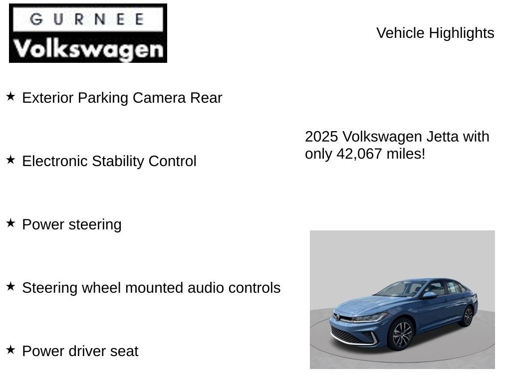 2025 Volkswagen Jetta 1.5T SE