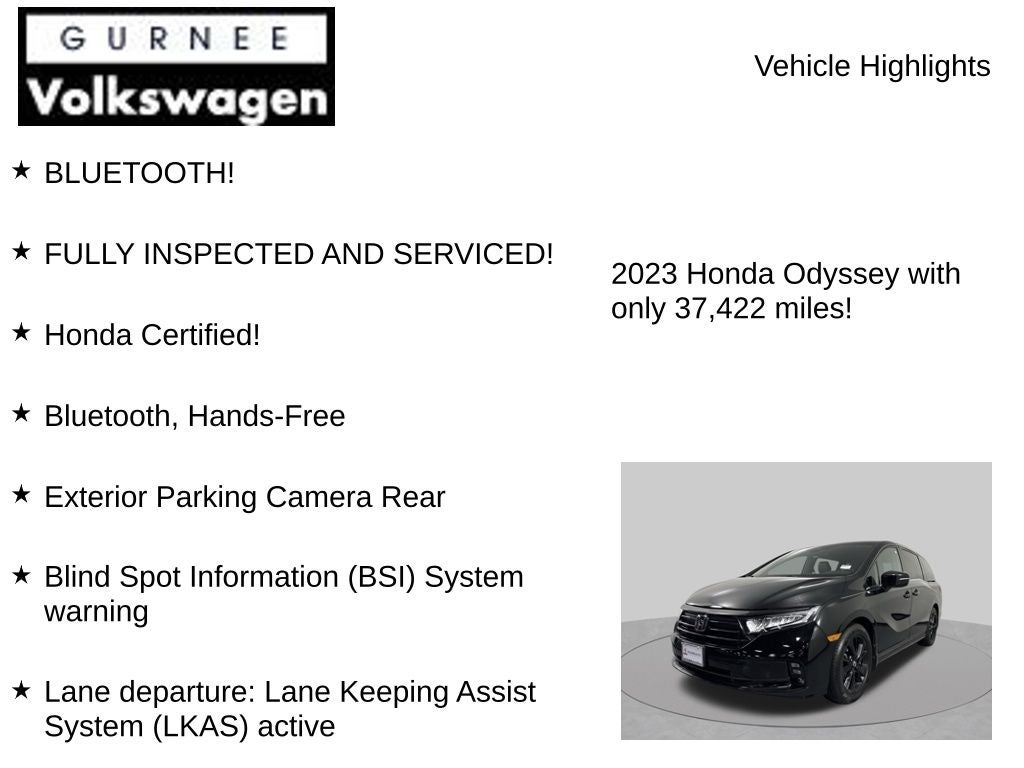 2023 Honda Odyssey Sport