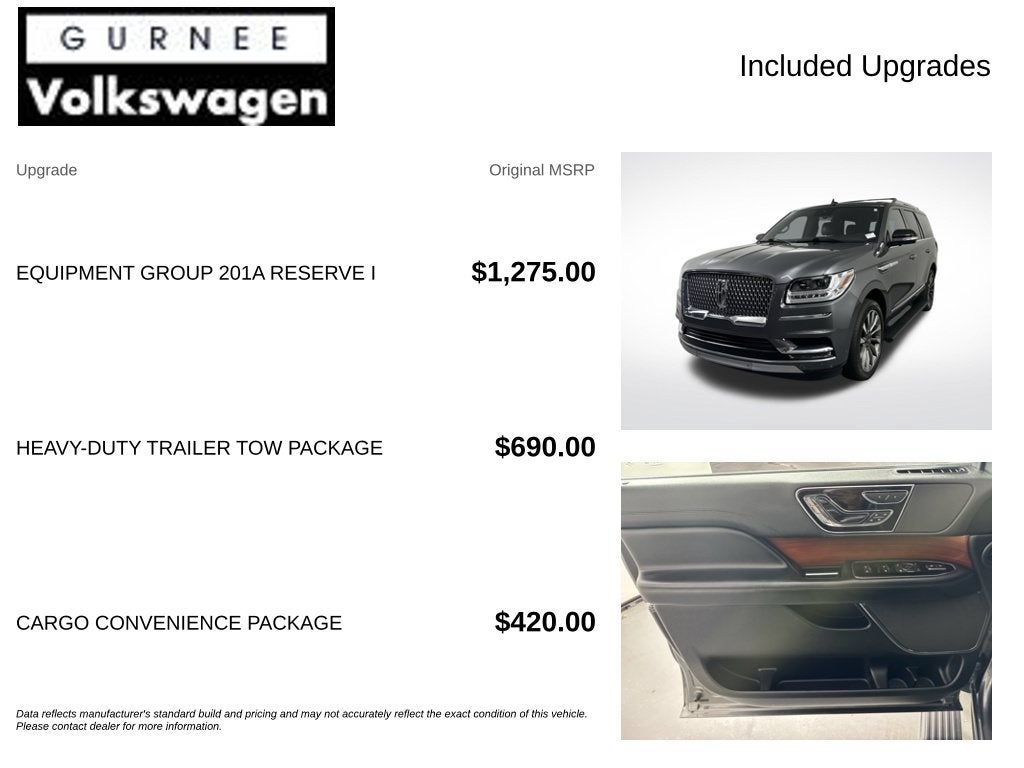 2021 Lincoln Navigator Reserve