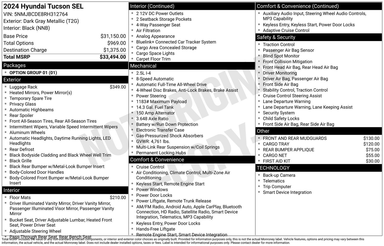 2024 Hyundai Tucson SEL