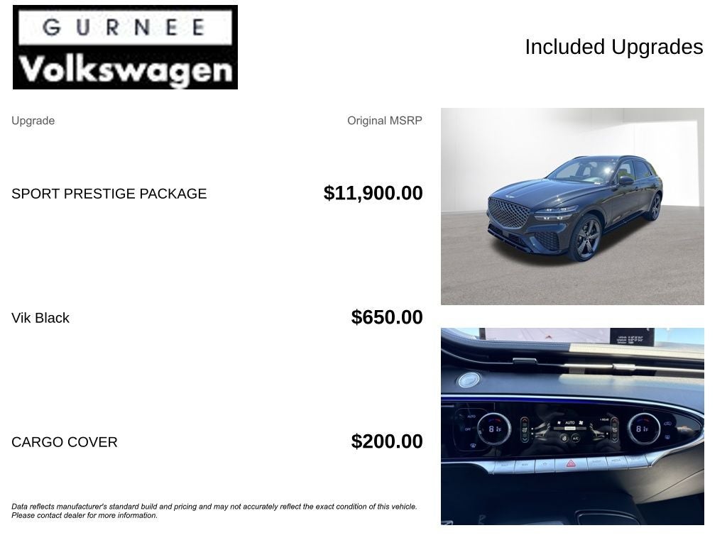 2024 Genesis GV70 2.5T Sport Prestige