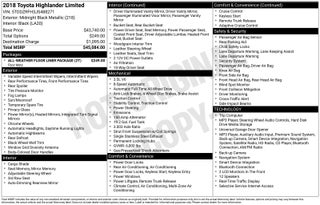 2018 Toyota Highlander Limited