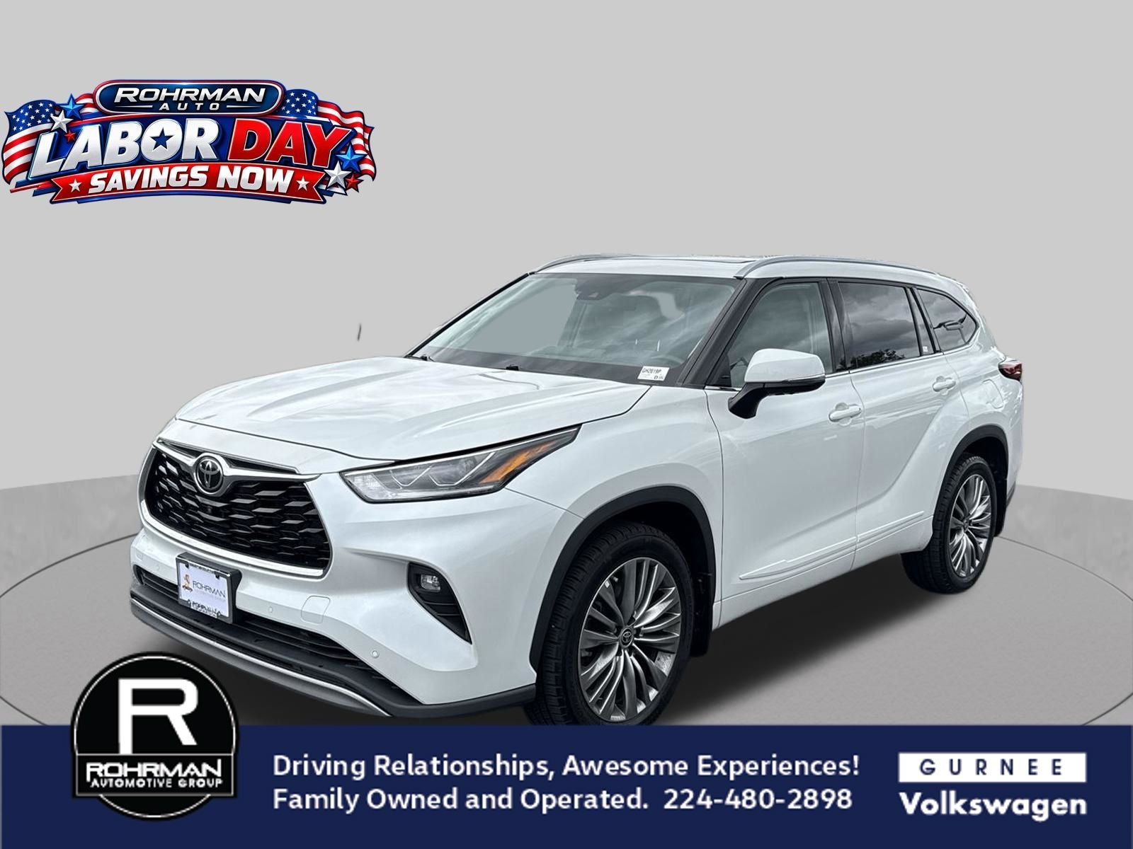 2022 Toyota Highlander Platinum