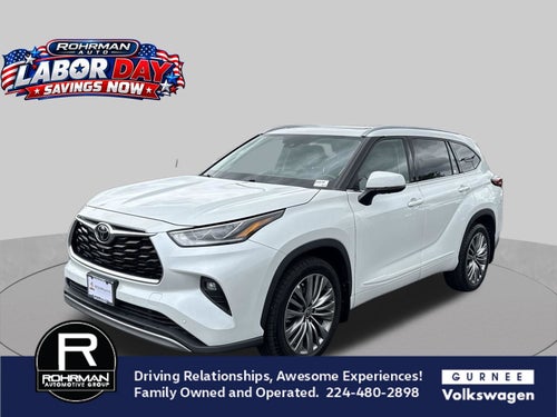 2022 Toyota Highlander Platinum