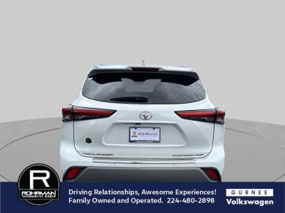 2022 Toyota Highlander Platinum