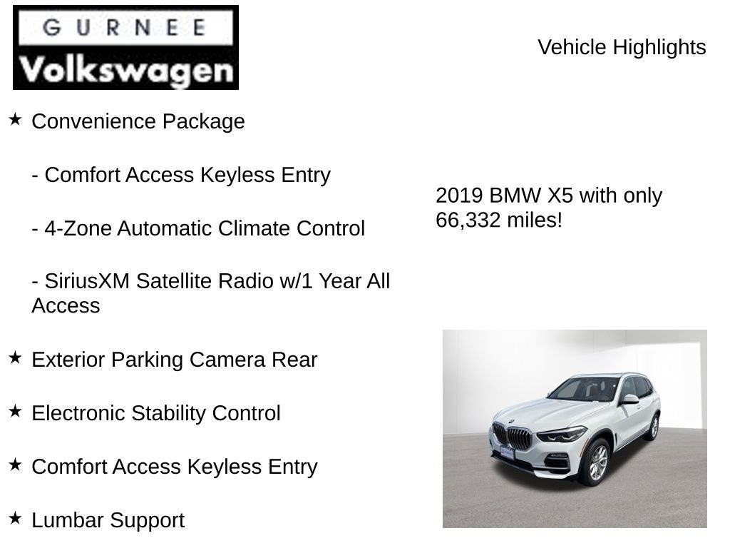 2019 BMW X5 xDrive40i