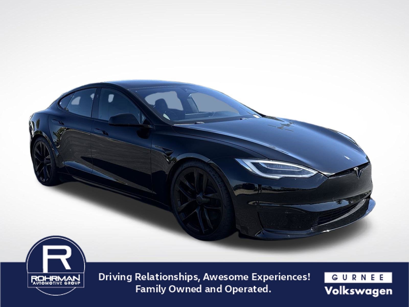 Certified 2021 Tesla Model S Plaid with VIN 5YJSA1E60MF447332 for sale in Gurnee, IL