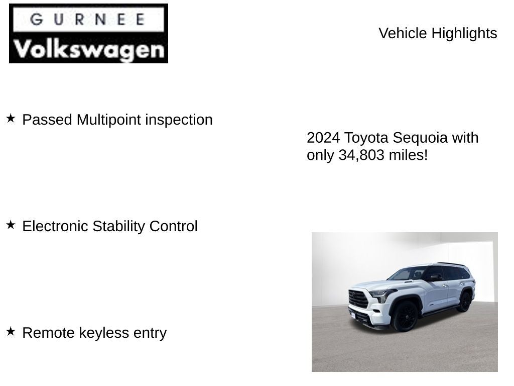 2024 Toyota Sequoia Limited