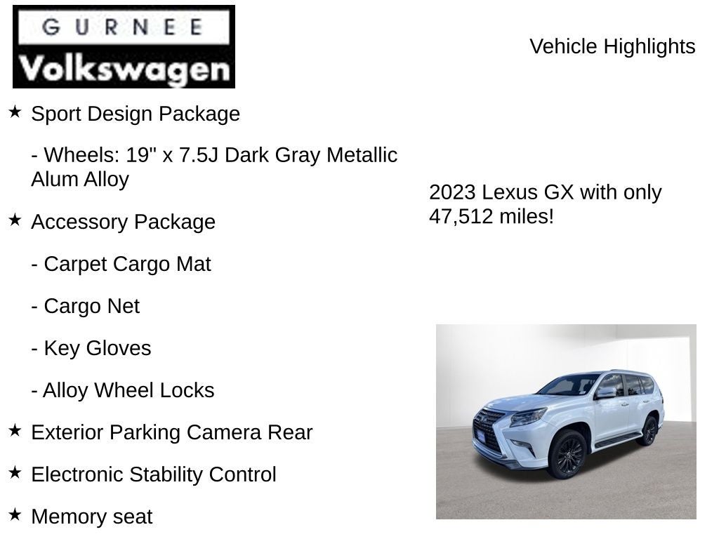 2023 Lexus GX 460 Luxury