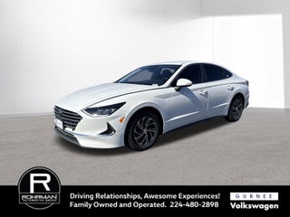 2022 Hyundai Sonata Hybrid Blue