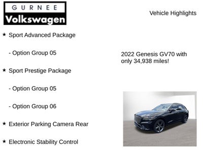 2022 Genesis GV70 3.5T Sport