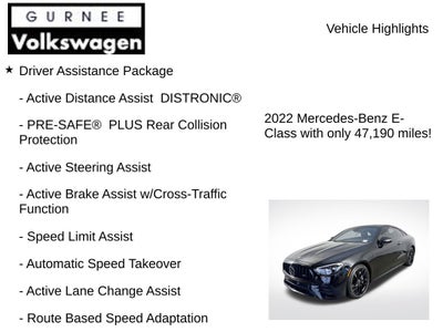 2022 Mercedes-Benz E-Class E 53 AMG® 4MATIC®