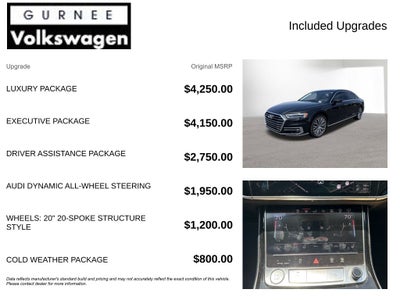 2019 Audi A8 L 55 quattro