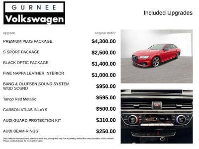 2019 Audi S4 3.0T Premium Plus quattro