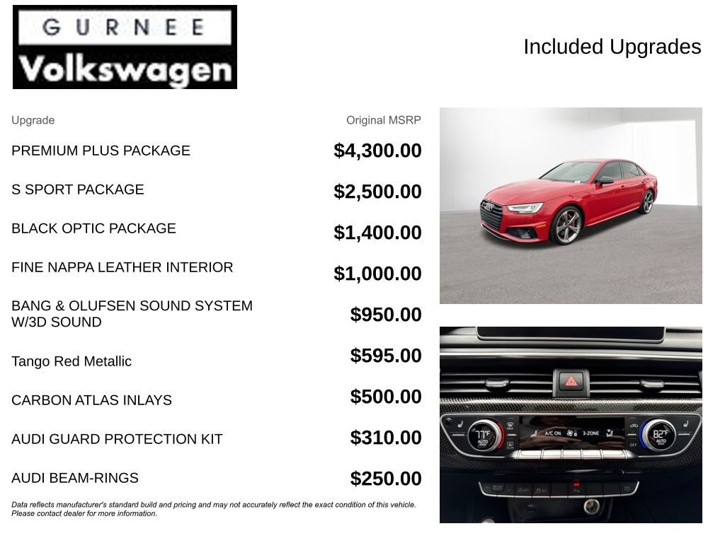 2019 Audi S4 3.0T Premium Plus quattro