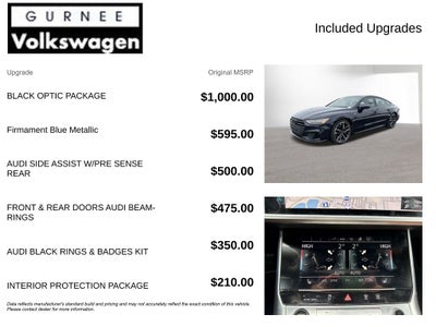 2021 Audi A7 e Premium Plus quattro