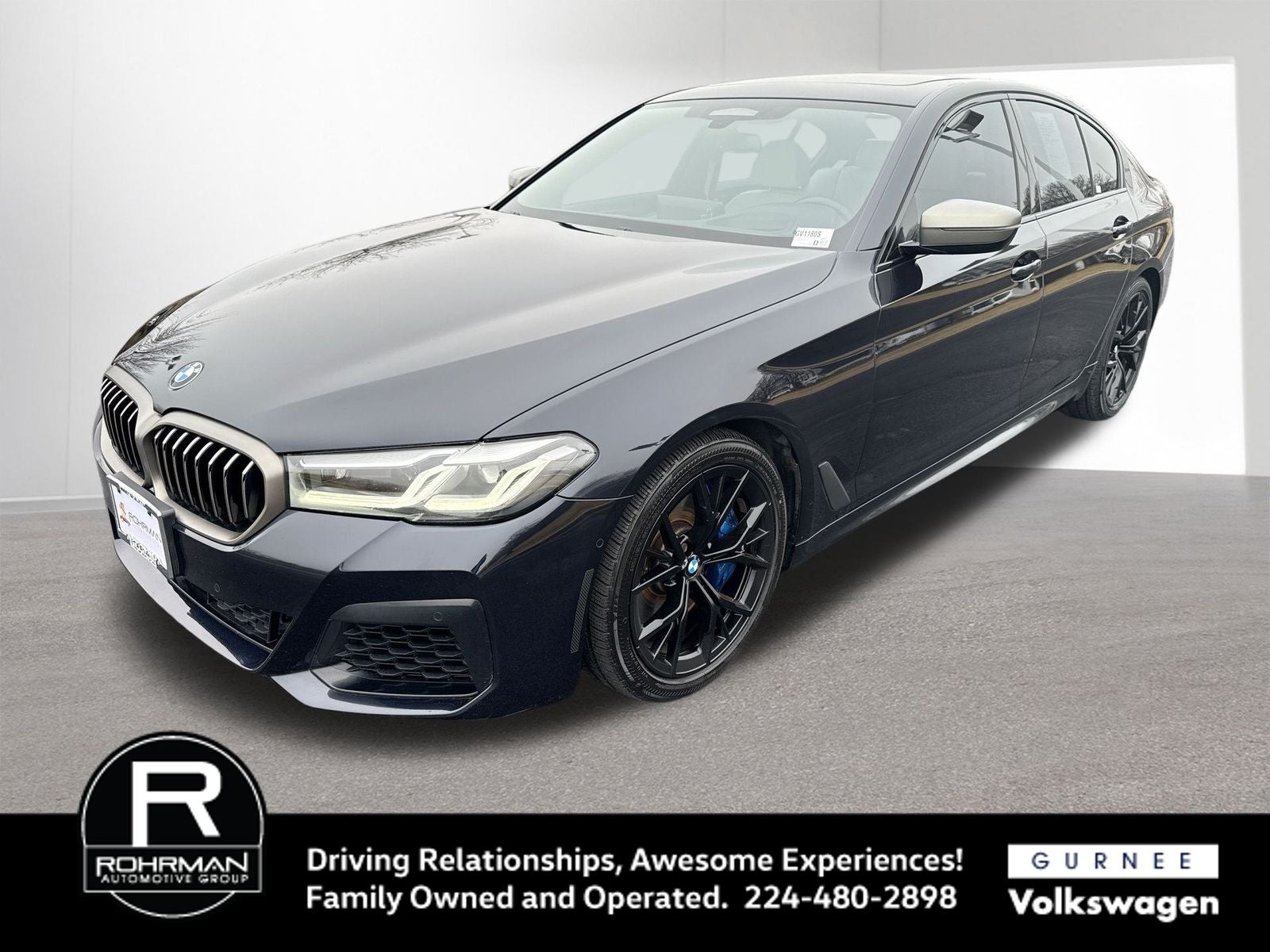 2021 BMW 5 Series M550i xDrive Driving Assistance/Premium Package
